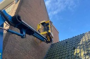 Snelle Lekdetectie op Hoogte met Onze Hoogwerker