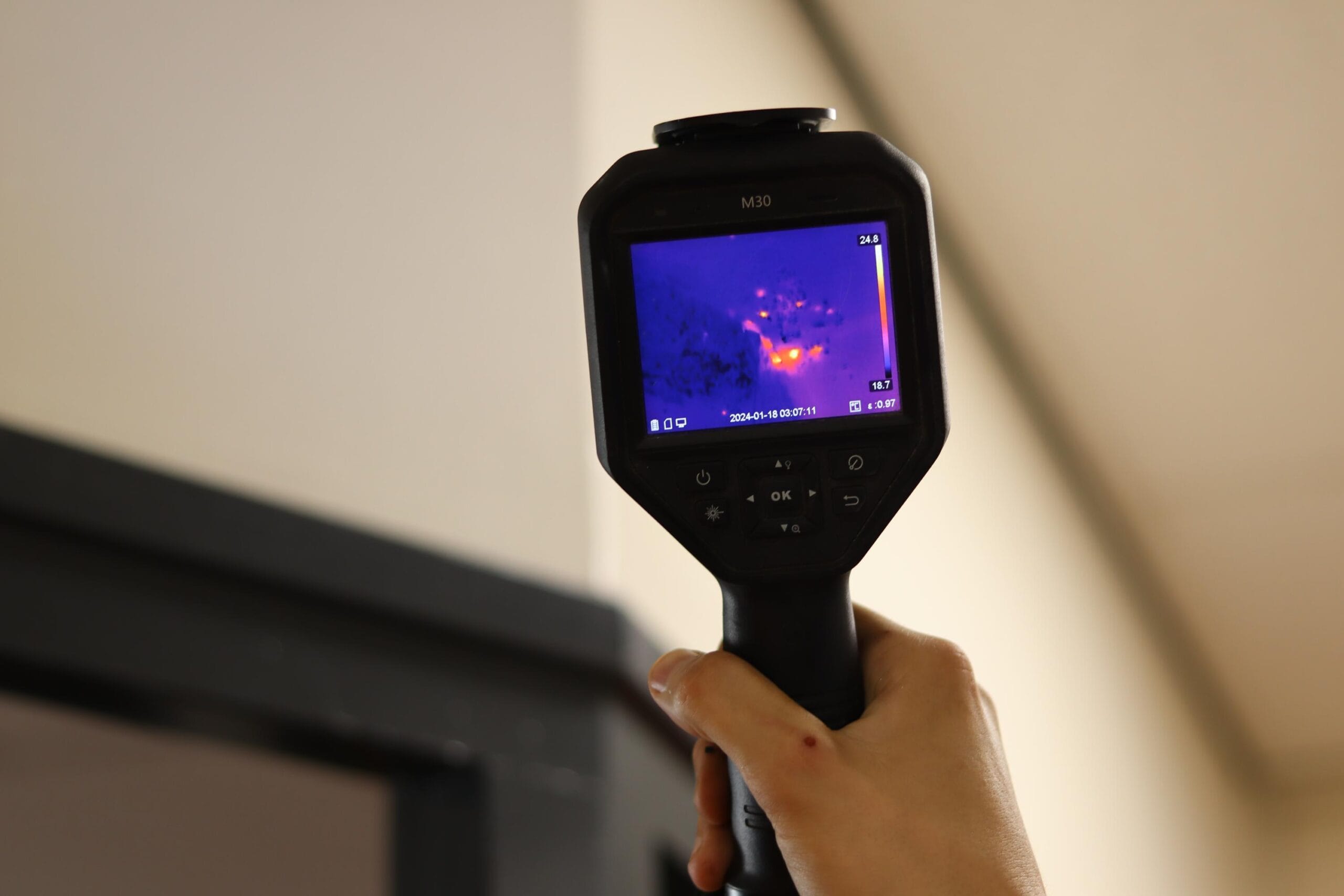 Thermografisch onderzoek lekkage Thermografisch onderzoek