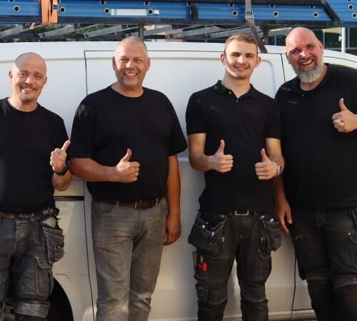 OVER ONS - team afbeelding Lekkage aan CV-leidingen opsporen